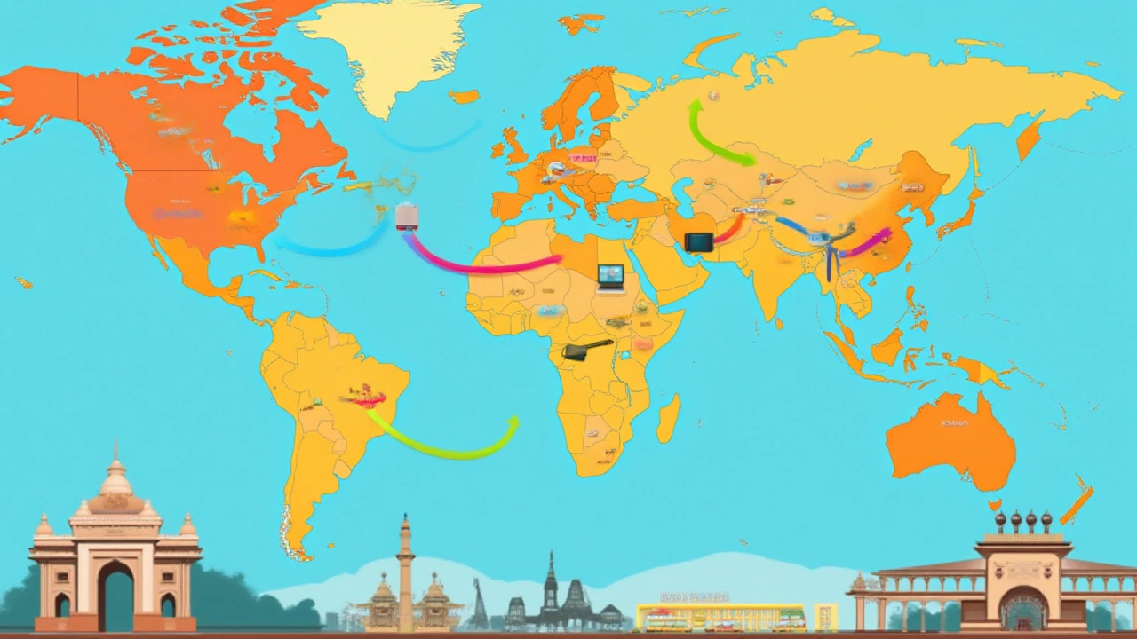 Top Destinations for Indian Electronic Exports